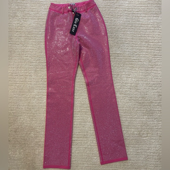 I.AM.GIA Pink Glitter Pantsuit - Picture 12 of 16